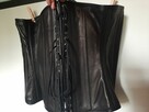 Gotycki gorset - skóra naturalna - 4