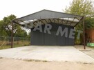 Hala Garaż Wiata Konstrukcja Stalowa Projekt Dar Met - 2