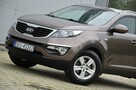 Kia Sportage Czarna Zarejestrowana 1.6GDI 135KM Serwis Navi Skóra Parktronik Alu - 4