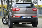 Kia Sportage Czarna Zarejestrowana 1.6GDI 135KM Serwis Navi Skóra Parktronik Alu - 6