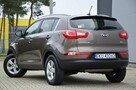 Kia Sportage Czarna Zarejestrowana 1.6GDI 135KM Serwis Navi Skóra Parktronik Alu - 7