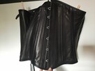 Gotycki gorset - skóra naturalna - 11