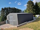 Hala Garaż Warsztat Konstrukcja Stalowa Projekt Dar Met - 4