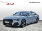 Audi A8 Sline_Webasto_SkrętnaOś_HAK_Wentylacja_Masaż_HeadUp_Panorama_Dociąg