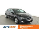 Seat Leon full LED półskóra navi klima auto grzane fotele czujnki parkowania - 10