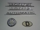 Mercedes W 111. W 112 W 113 250 280 SL Znaczek Automatic - 2