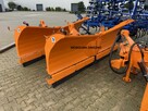 Pług śnieżny składany do śniegu strzałka komunalny ROLMAKO - 3