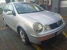 Volkswagen Polo Zarejestrowany!5drzwi! Klimatyzacja! Niski przebieg! OC na rok! - 2