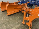 Pług śnieżny składany do śniegu strzałka komunalny ROLMAKO - 2