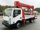 Nissan Cabstar Podnośnik Koszowy 22m RUTHMANN TBR 220 Zwyżka Wumag GSR 14m w bok P7 - 2