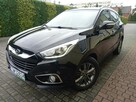 Hyundai ix35 1.7Crdi 2xLedy Pół-Skóry 4xGrzane Fotele Duża Navi Kamera Bezwypadkowy - 3
