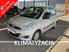 Hyundai i10 Klimatyzacja/Isofix/Przebieg gwarant/Opony wielosezonowe/Aux, USB - 1