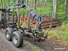 Przyczepa Leśna Fao Far 61+zuraw Fao Far 2250 - 3