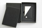 Wizytownik, etui na wizytówki, stal, geometryczny design - 7