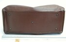 Torba podróżna skórzana vintage Francja logo podkowy Celine - 14