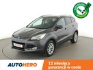 Ford Kuga panorama navi grzane fotele półskóra klima auto el. klapa - 1