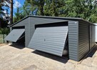 EKSPRESOWA REALIZACJA Garaż 7x6 DACH DWUSPADOWY, GRAFIT - 2