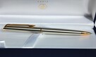 Długopis Waterman Hemisphere, stal, złoto, vintage, 2000 r. - 4
