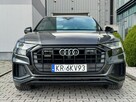 Audi Q8 50 TDI. Specyfikacja 630.610 zł! Webasto, noktowizor, masaż, hak. - 2