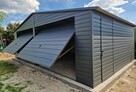 EKSPRESOWA REALIZACJA Garaż 7x6 DACH DWUSPADOWY, GRAFIT - 3