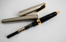 Pióro wieczne Parker Inflection, stal, złoto, vintage 2001 - 5