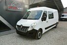 Renault Master 7 osobowy brygadówka doka max pełna opcja servis regały - 2