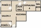 Wałbrzych Piaskowa Góra – 4 pokoje, 57 m², gotowe do wprowad - 9