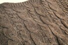 Sweter damski narzutka wełna moher akryl brąz - 6