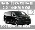 Toyota Proace Verso 2,0 144KM 9-os. Dostępny od ręki Najniższa cena ! Czujniki 1712 zł - 1