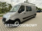 Opel Movano L3H4 2.3CDTi 2014 Brygadówka Dubel Kabina Klima Kamera Hak - 1