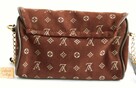 Zamszowa, brązowa torebka na ramię Louis Vuitton, replika - 8