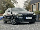 BMW X2 XDrive20D M-Sport 190 KM Szyberdach Czarna Skóra Bezwypadkowy VAT 23% - 1