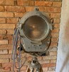 Lampa podłogowa loft Vintage teatralno filmowa PRL - 8