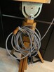 Lampa podłogowa loft teatr film PRL lata 50-60 zabytek - 4