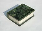 Księga Koran, figurka vintage granit nefryt marmur, lata 80 - 9