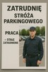 Stróża do obslugi parkingu