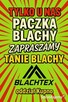 Blacha na ogrodzenie PACZKA BLACHY TRAPEZ 50 arkuszy