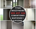Tynki maszynowe cementowo wapienne i gipsowe Brzesko