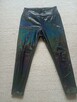 Legginsy holograficzne wąż, XL - 2