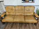 Sofa trzyosobową skórzana - 2
