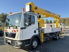 MAN TGL 7.150 Zwyżka Ruthmann T330 33-Metry w bok 21m Mały przebieg 18.000km !!! Jak Wumag GSR PALFI - 4