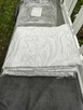 Afrykańska koronkowa tkanina tiulowa do szycia zasłon Haft - 7