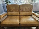 Sofa dwuosobowa skórzana - 2