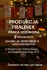 Produkcja pralinek - oferta sezonowa (Niemcy)