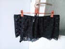 Koronkowa spódniczka mini, XL - 6