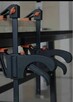 Zacisk stolarski- zestaw 5 szt.-F 10,16 cm - 2