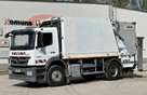 Mercedes Axor 1829 śmieciarka z wagą FAUN 16m3 EURO 5 WAGA - 1