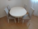Stół IKEA Ingatorp rozkładany biały - 6