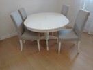 Stół IKEA Ingatorp rozkładany biały - 5