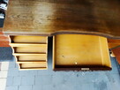 Klasyczne biurko gabinetowe Retro/Vintage - 6